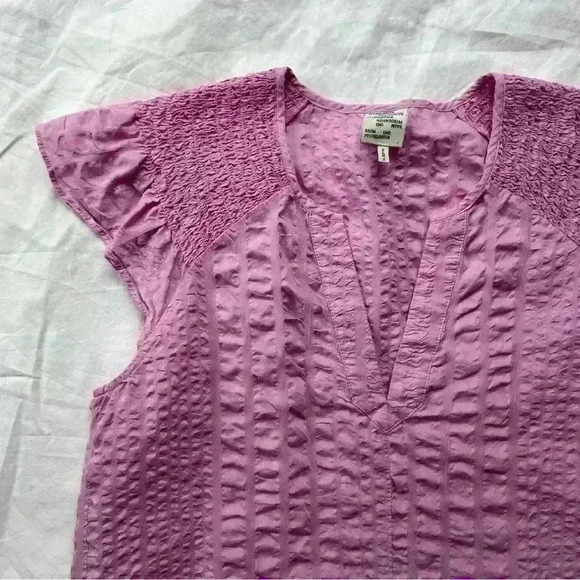 Baum Und Pferdgarten Mellony Ruffle Sleeve Orchid/Pink Blouse Size M - Picture 6 of 9